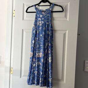 Loft halter floral dress
